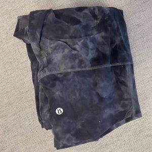 lululemon athletica size 6 blue tie-dye Alight tights